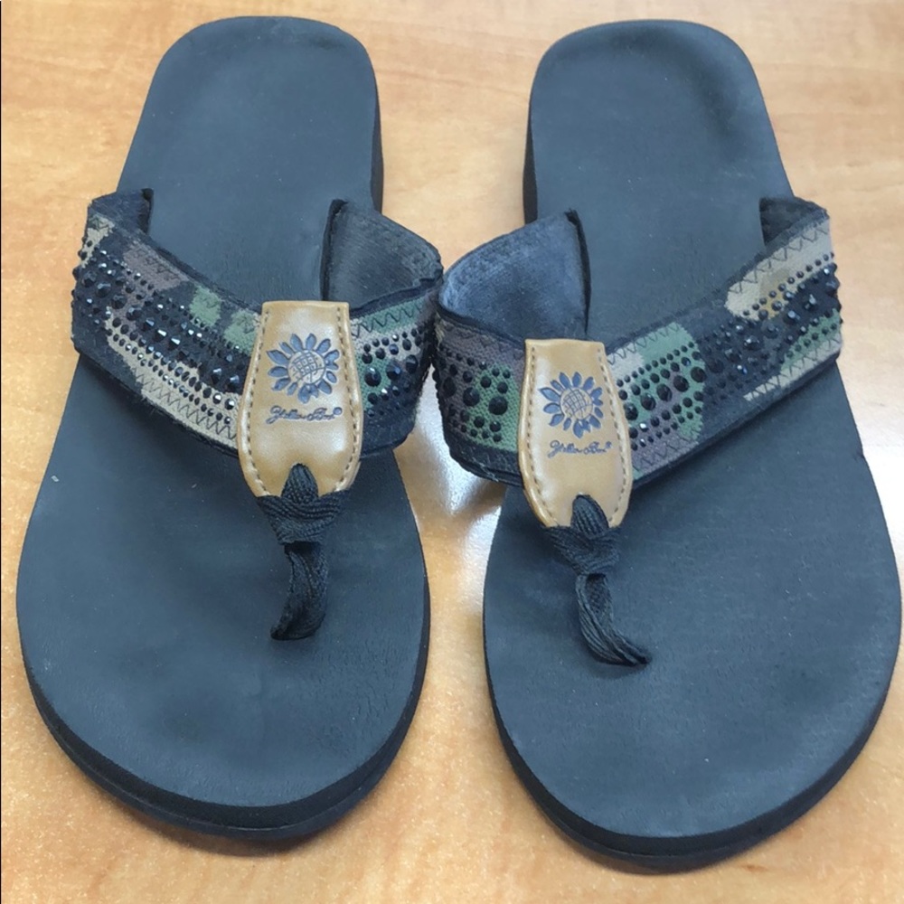 Yellow box Sandals